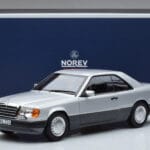 Mercedes 300 CE-24 C124 Coupe Silber Norev 1:18 183880 Metall - image 7 of 7