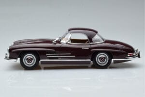 Mercedes 300 SL W198 Roadster Rot Norev 1:18 183891 Metall — Bild 4 von 8