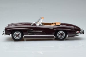 Mercedes 300 SL W198 Roadster Rot Norev 1:18 183891 Metall — Bild 5 von 8