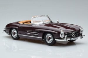 Mercedes 300 SL W198 Roadster Rot Norev 1:18 183891 Metall — Bild 6 von 8