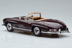 Mercedes 300 SL W198 Roadster Rot Norev 1:18 183891 Metall — Bild 7 von 8