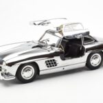 Mercedes 300 SL W198 Chrom Minichamps 1:18 - image 2 of 8
