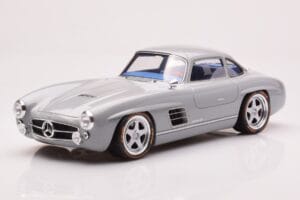 Mercedes 300 SL W198 Gullwing By S-Klub Grau GT Spirit 1:18
