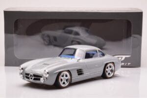 Mercedes 300 SL W198 Gullwing By S-Klub Grau GT Spirit 1:18 GT418 Resin — Bild 6 von 6