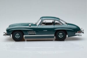 Mercedes 300 SL W198 Gullwing Grün Norev 1:18 183851 Metall — Bild 4 von 7