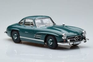 Mercedes 300 SL W198 Gullwing Grün Norev 1:18 183851 Metall — Bild 5 von 7