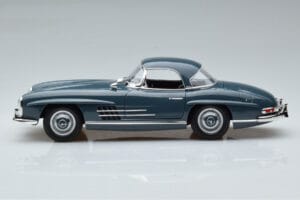 Mercedes 300 SL W198 Roadster Blau Norev 1:18 B66040668 Metall — Bild 5 von 9