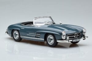 Mercedes 300 SL W198 Roadster Blau Norev 1:18 B66040668 Metall — Bild 7 von 9