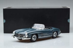 Mercedes 300 SL W198 Roadster Blau Norev 1:18 B66040668 Metall — Bild 9 von 9