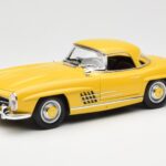 Mercedes 300 SL W198 Roadster Gelb Norev 1:18