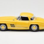 Mercedes 300 SL W198 Roadster Gelb Norev 1:18 - image 4 of 8