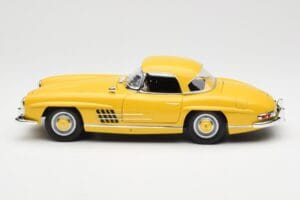 Mercedes 300 SL W198 Roadster Gelb Norev 1:18 B66040669 Metall — Bild 4 von 8