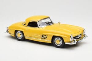 Mercedes 300 SL W198 Roadster Gelb Norev 1:18 B66040669 Metall — Bild 6 von 8