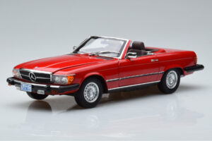 Mercedes 450 SL R107 US-Version Rot Norev 1:18