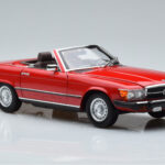 Mercedes 450 SL R107 US-Version Rot Norev 1:18 - image 6 of 8