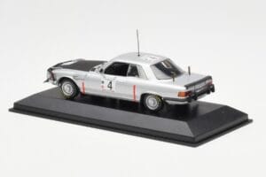 Mercedes 450 SLC 5.0 #4 B. Waldegaard / H. Thorszelius Rally du Bandama 1979 Minichamps 1:43 430793994 Metall — Bild 3 von 4