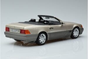 Mercedes 500 SL R129 Smoke Silber Norev 1:18 183719 Metall — Bild 3 von 7
