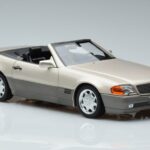 Mercedes 500 SL R129 Smoke Silber Norev 1:18 183719 Metall - image 5 of 7