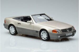 Mercedes 500 SL R129 Smoke Silber Norev 1:18 183719 Metall — Bild 5 von 7
