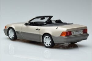 Mercedes 500 SL R129 Smoke Silber Norev 1:18 183719 Metall — Bild 6 von 7