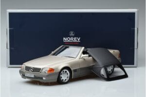 Mercedes 500 SL R129 Smoke Silber Norev 1:18 183719 Metall — Bild 7 von 7