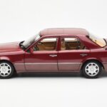 Mercedes 500E W124 Rot Metallic Händler Edition Norev 1:18 - image 4 of 8