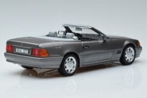 Mercedes 500 SL R129 Grau Metallic Norev 1:18 183715 Metall — Bild 3 von 7