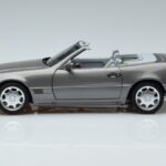 Mercedes 500 SL R129 Grau Metallic Norev 1:18 183715 Metall - image 4 of 7