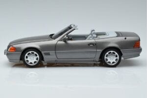 Mercedes 500 SL R129 Grau Metallic Norev 1:18 183715 Metall — Bild 4 von 7