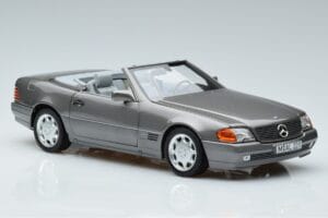Mercedes 500 SL R129 Grau Metallic Norev 1:18 183715 Metall — Bild 5 von 7