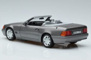 Mercedes 500 SL R129 Grau Metallic Norev 1:18 183715 Metall — Bild 6 von 7