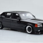 Mercedes 560 SEL AMG W126 Obsidian Schwarz Otto 1:18 - image 4 of 6
