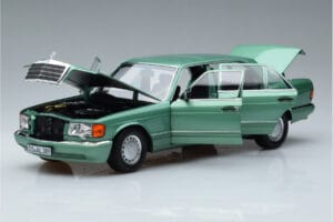 Mercedes 560 SEL W126 Hellgrün Norev 1:18 183469 Metall — Bild 2 von 7