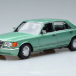 Mercedes 560 SEL W126 Hellgrün Norev 1:18