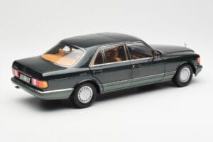 Mercedes 560 SEL W126 Night Grün Metallic Dealer Edition Norev 1:18 B66040626 Metall — Bild 3 von 8