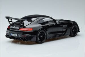 Mercedes AMG GT C190 Black Series Schwarz Norev 1:18 183900 Metall — Bild 3 von 7
