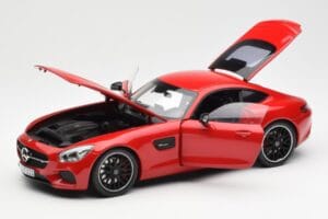 Mercedes AMG GT C190 Rot Norev 1:18 183496 Metall — Bild 2 von 8