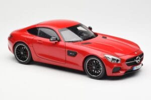 Mercedes AMG GT C190 Rot Norev 1:18 183496 Metall — Bild 6 von 8