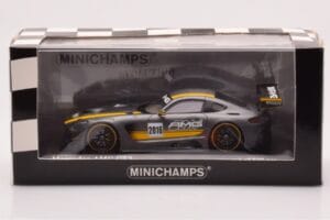 Mercedes AMG GT3 Presentation IAA 2015 Minichamps 1:43 437163096 Metall — Bild 4 von 4