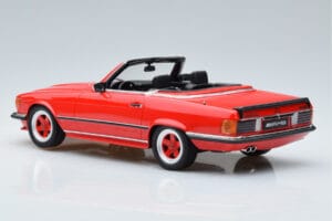 Mercedes AMG SL500 R107 Rot Otto 1:18 OT962 Resin — Bild 5 von 6