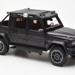 Mercedes Brabus G800 W463 Adventure XLP Night Schwarz Magno Almost Real 1:18 - image 6 of 8