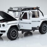 Mercedes Brabus G800 W464 Adventure XLP Polar Weiß Almost Real 1:18 - image 2 of 8
