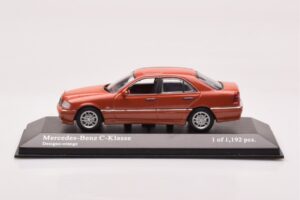 Mercedes C-Class W202 C240 Orange Metallic Minichamps 1:43