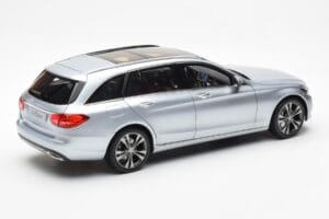 Mercedes C-Class W205 T-Modell Silber Asia Exclusive Norev 1:18 183865 Metall — Bild 3 von 8