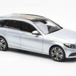 Mercedes C-Class W205 T-Modell Silber Asia Exclusive Norev 1:18 - image 6 of 8