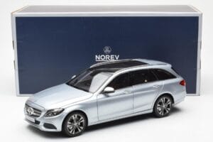 Mercedes C-Class W205 T-Modell Silber Asia Exclusive Norev 1:18 183865 Metall — Bild 8 von 8