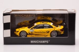 Mercedes C-Class W204 DTM Deutsche Post AMG Mercedes #17 D. Coulthard DTM 2010 Minichamps 1:43 400103817 Metall — Bild 4 von 4