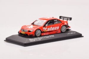 Mercedes C-Class W204 DTM Stern AMG Mercedes #17 M. Lauda DTM 2009 Minichamps 1:43 400093817 Metall — Bild 2 von 4