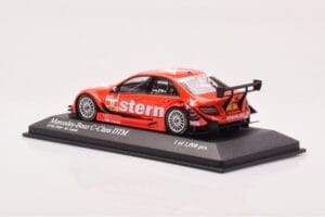 Mercedes C-Class W204 DTM Stern AMG Mercedes #17 M. Lauda DTM 2009 Minichamps 1:43 400093817 Metall — Bild 3 von 4