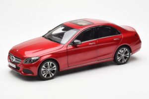 Mercedes C-Class W205 Rot Metallic Asia Exclusive Norev 1:18